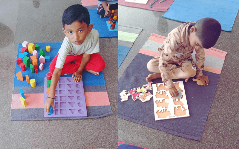 Montessori Classroom at VBlooms Preschool